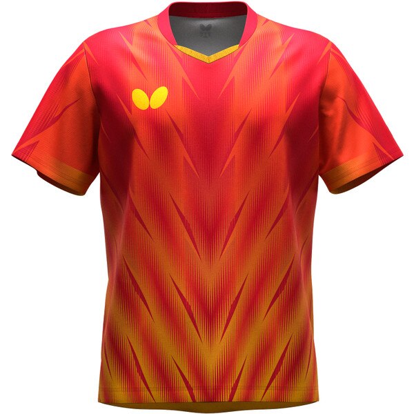 Butterfly Flazer Shirt - Red